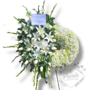 Corona media luna Liliun